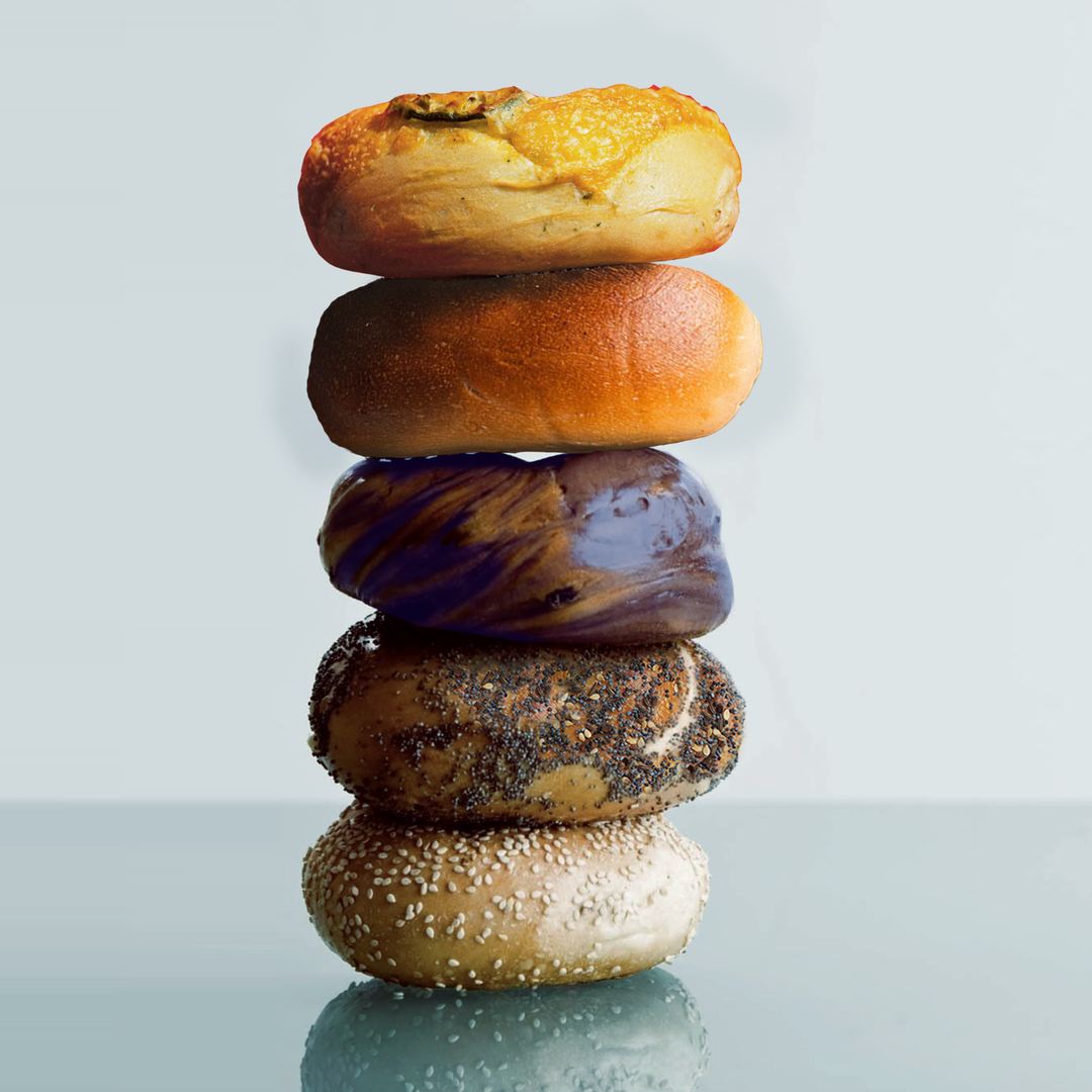 SOURDOUGH BAGELS(140g each)