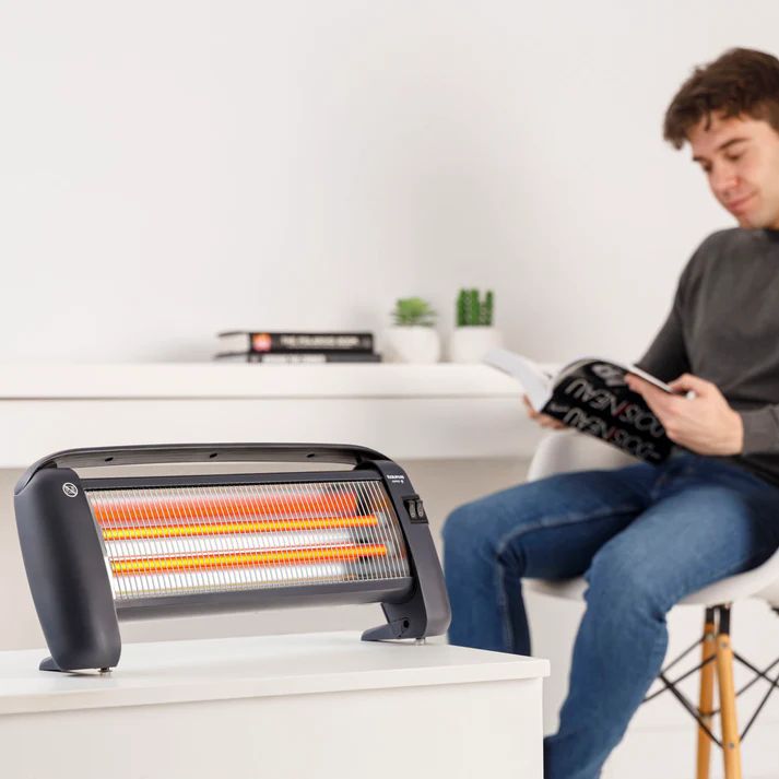 QUARTZ HEATER - TAURUS -AL. PR-2 SLIM(HH1201)