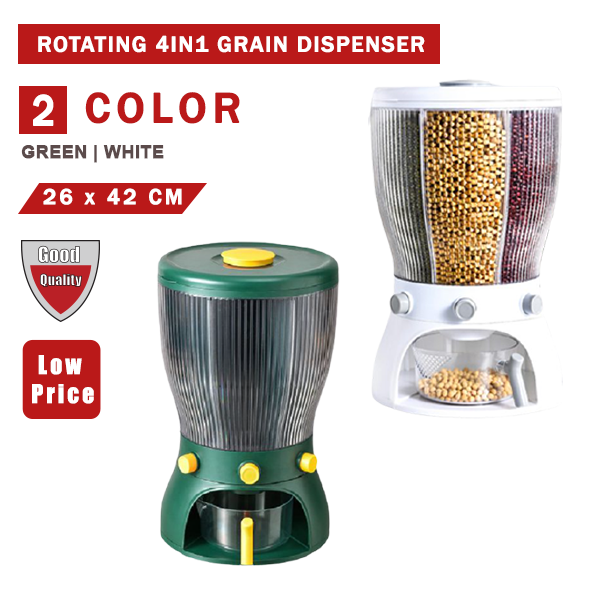 ROTATING 4IN1 GRAIN DISPENSER