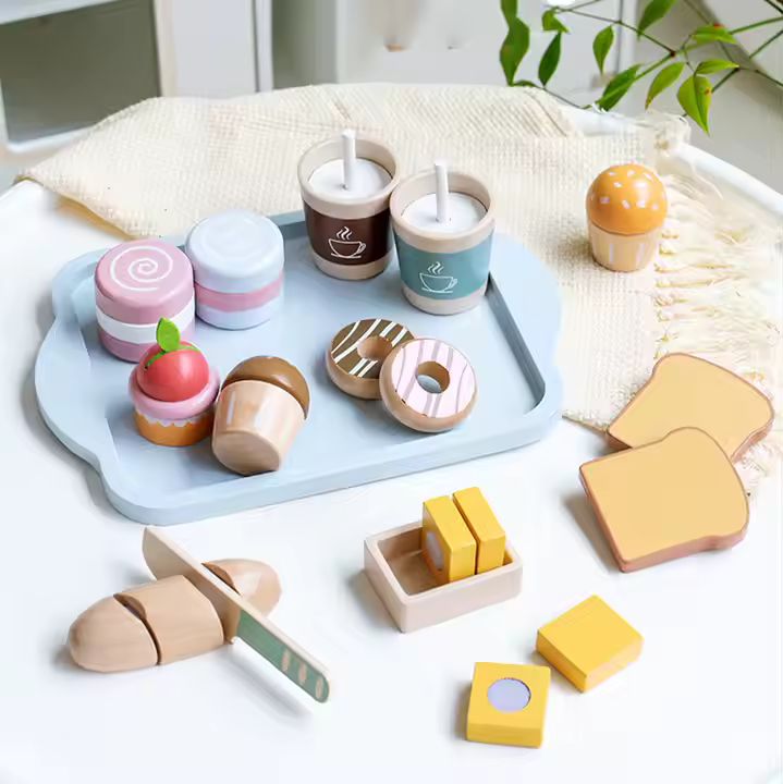 Wooden Breakfast Buffet