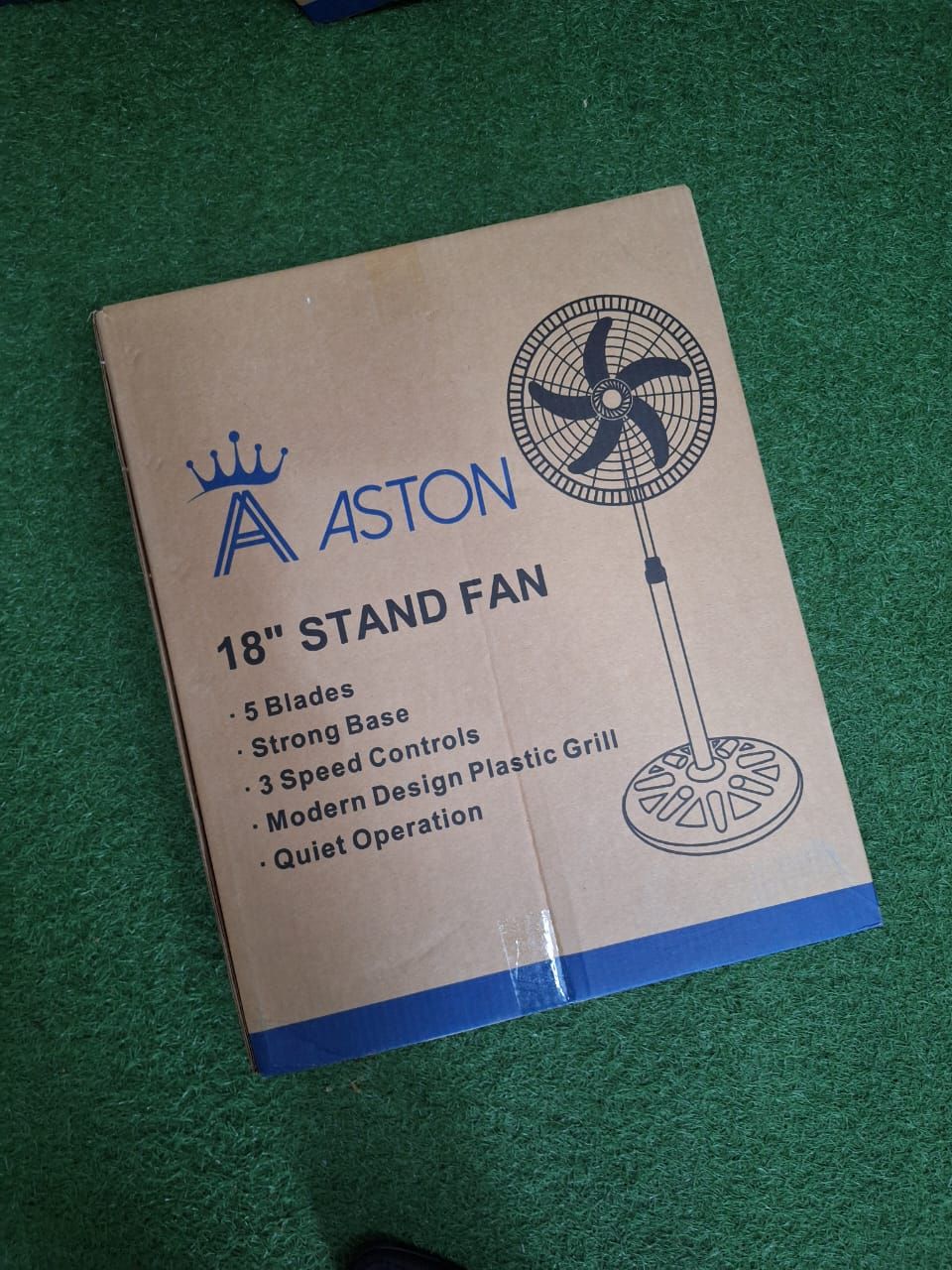 Aston Standing Fan - Round Base
