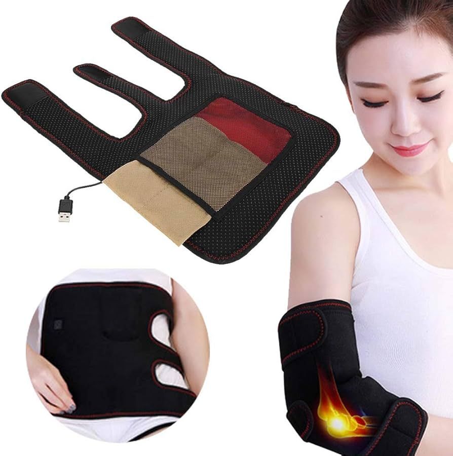 Rechargeable Thermosport elbow pad - SOLAC - CT8721 