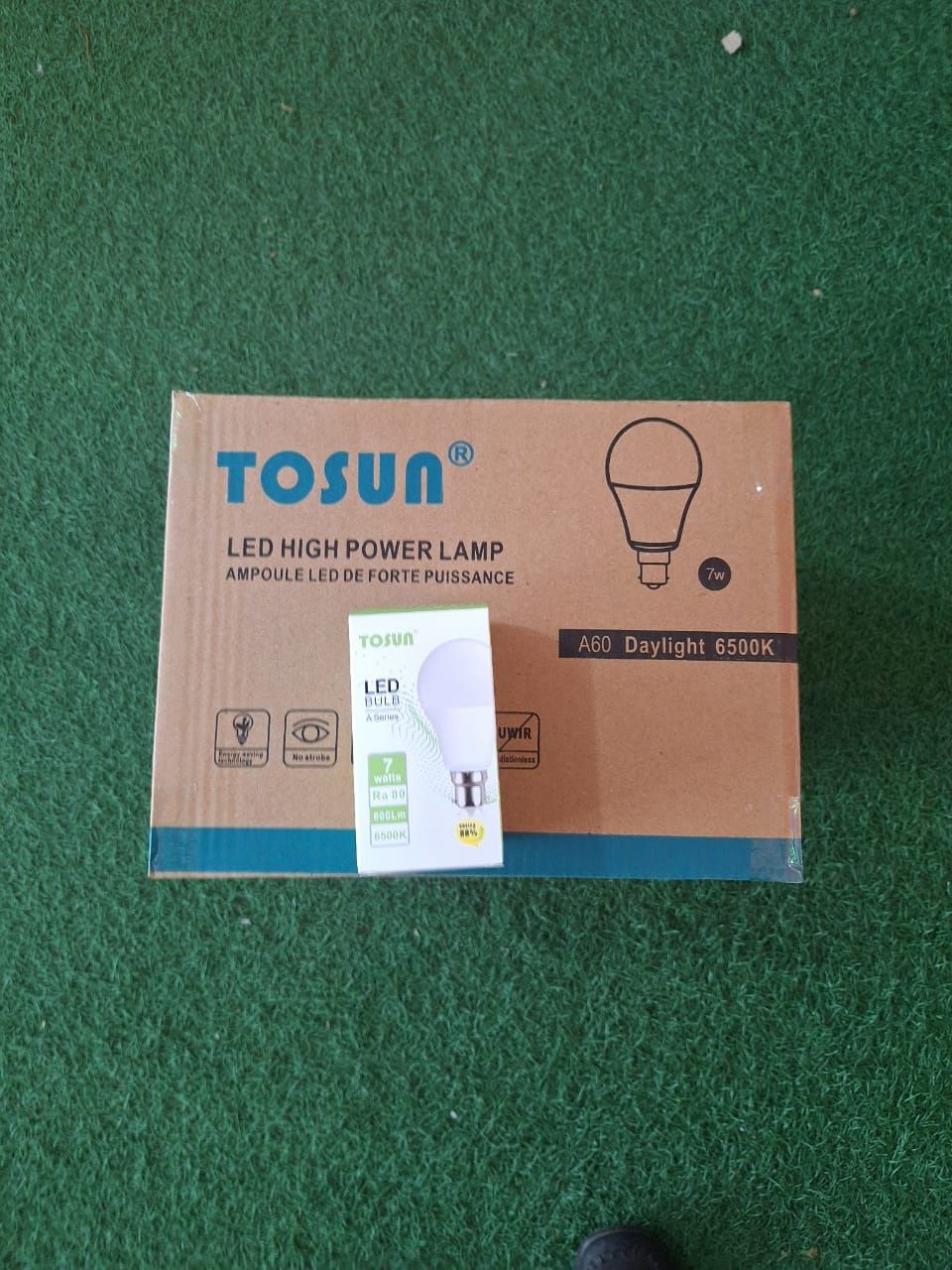 Tosun LED A Bulb - 7W B22 (1 Carton)