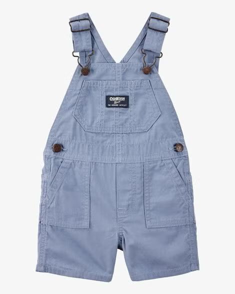 Blue Woven Shortalls (3mths to 5T)
