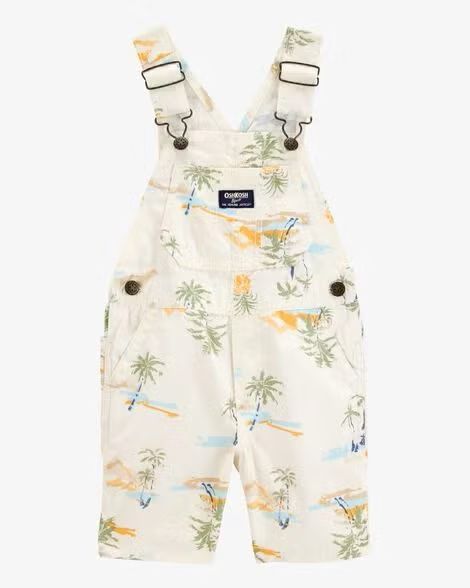 Tropical Print Shortalls (3mths to 5T)