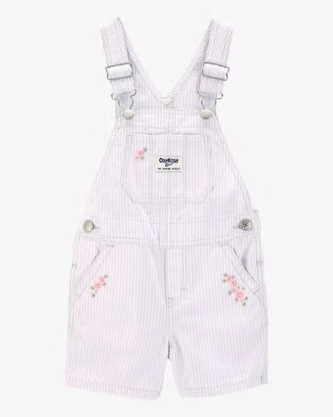 Purple Floral Shortalls (3mths to 5T)