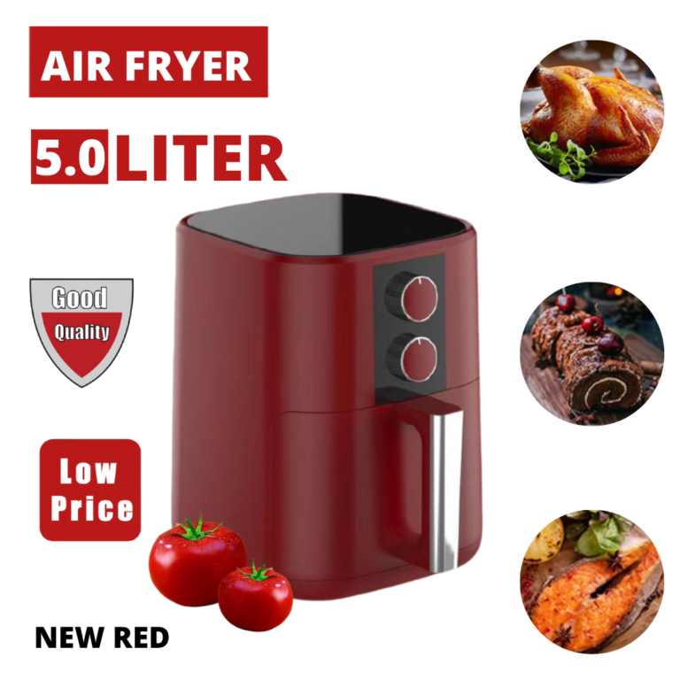 NEW RED AIR FRYER 5.0L