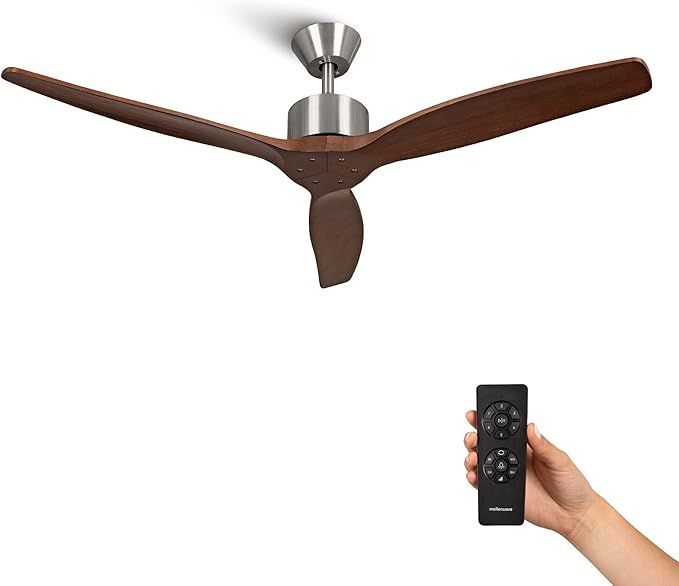 CEILING FAN - MELLER - . BRIZY DARK WOOD