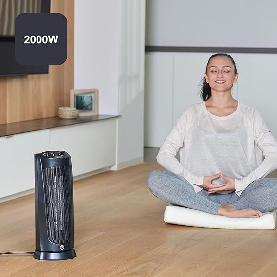 FAN HEATER-BLACK AND DECKER - PTC  BXSH2002E