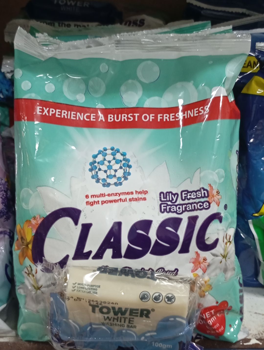 CLASSIC LILLY FRESH POWDER SACHET 500GM