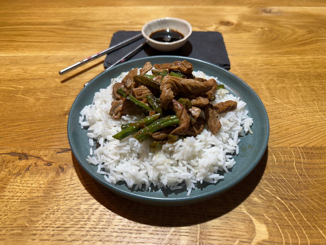 Ginger Beef Stir-Fry