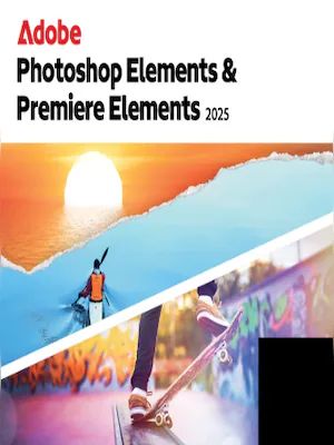 Adobe Photoshop Elements 2025 & Premiere Elements 2025 (PC, Mac) (1 User, 3 Years)