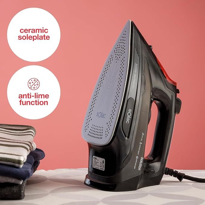 STEAM IRON - SOLAC - SOLUTION PV2490