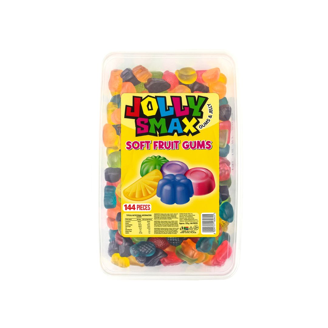24x75g Jolly Smax Soft Fruit Gums