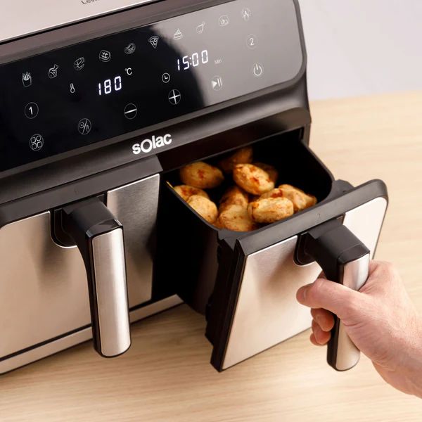 AIR FRYER -SOLAC- LEVITER DOUBLE (FA1520)
