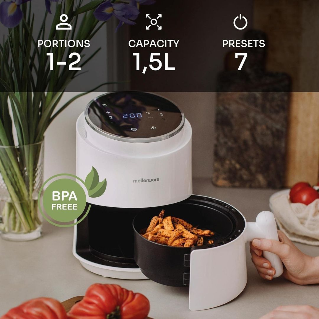 AIR FRYER- MELLER- CRUNCHY WHITE(2715)