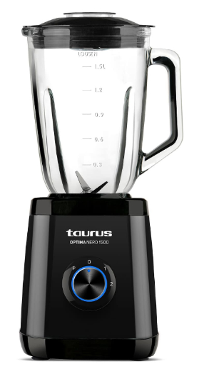 JAR BLENDER -TAURUS- OPTIMA NERO 1500(JB1506X