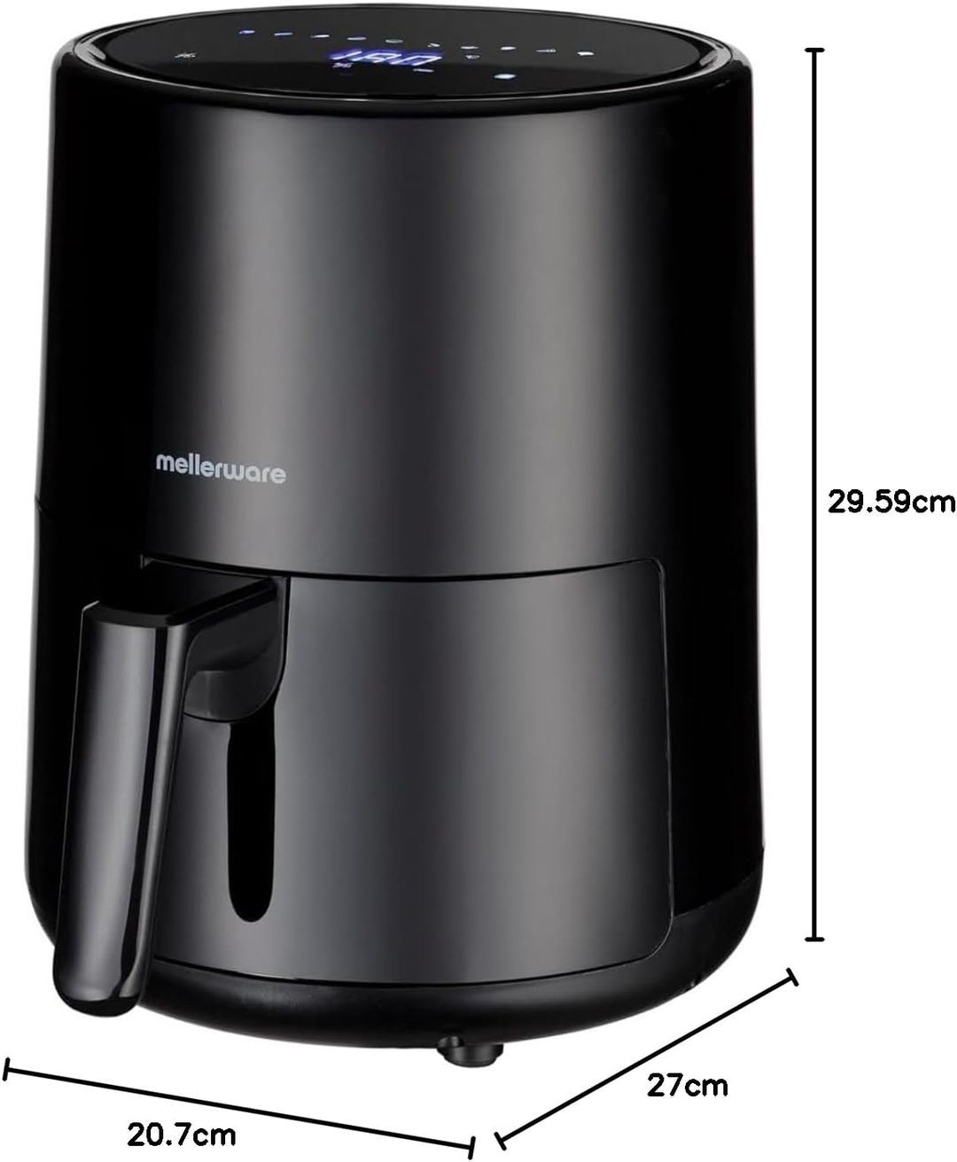 AIR FRYER -MELLERWARE- CRUNCHY BASIC