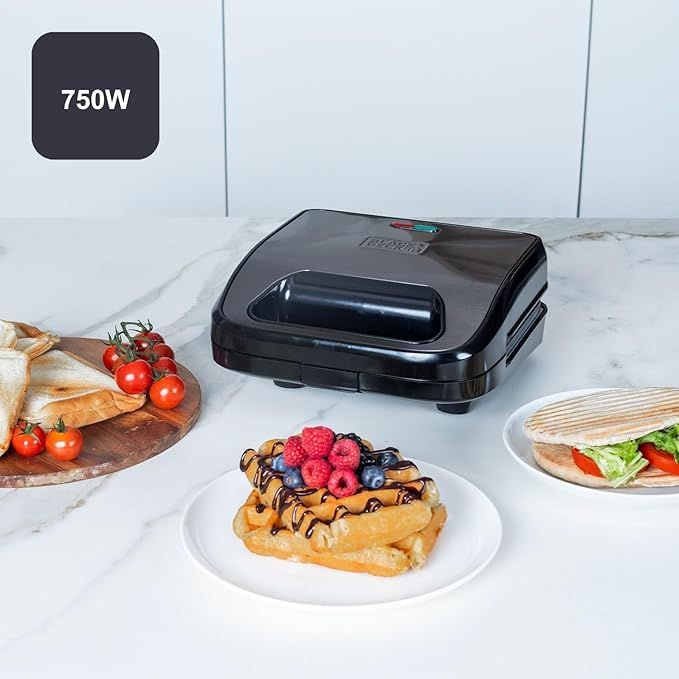 SANDWICH MAKER- BLACK & DECKER- BXSA754E