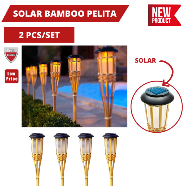 SOLAR BAMBOO PELITA TS1011 (2PCS/SET)