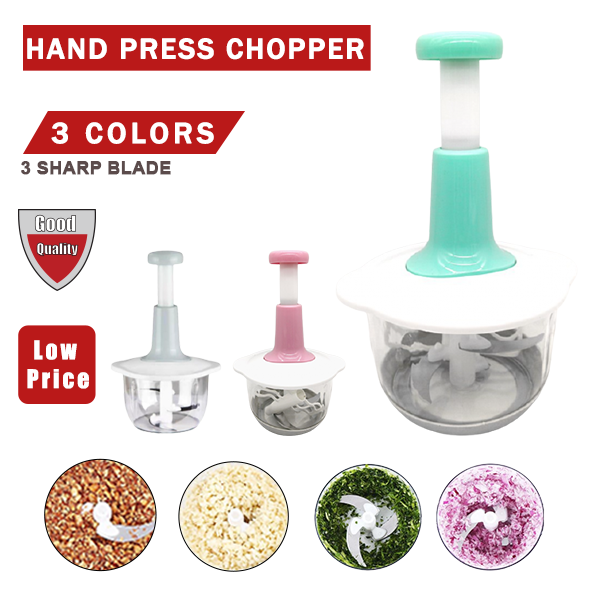 1500ML Hand Press Food Chopper