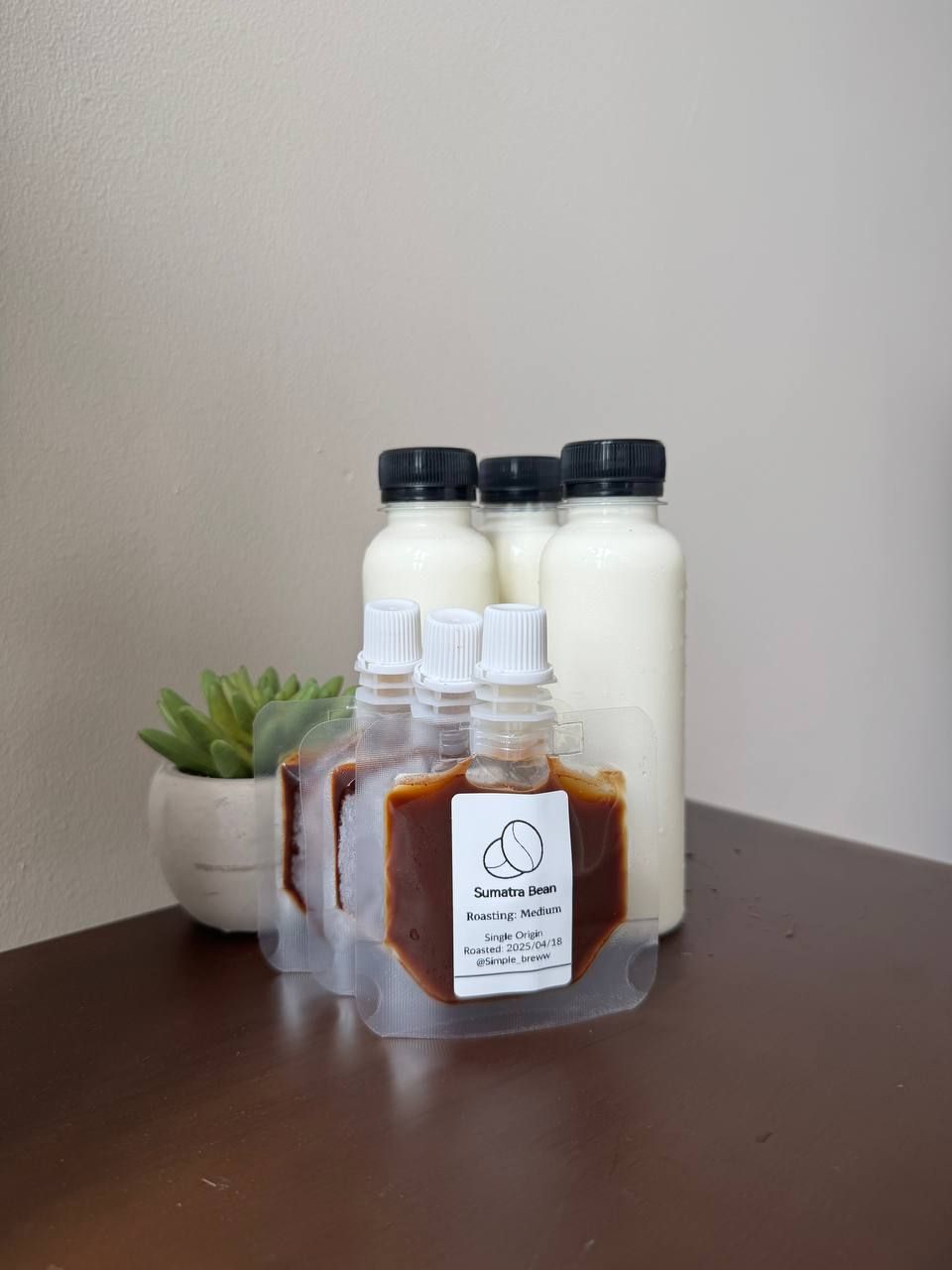 Sets of 3 (Shots + Milk)