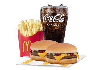 2 Cheeseburger Meal
