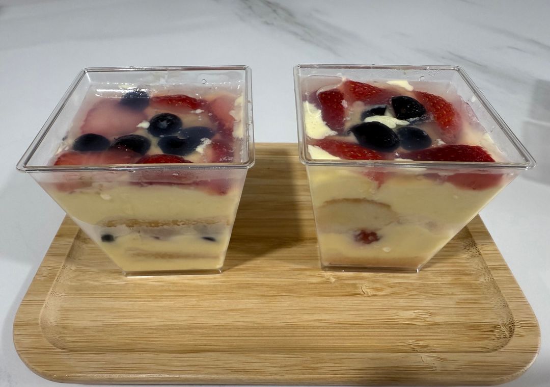 Fruit Jelly Tiramisu