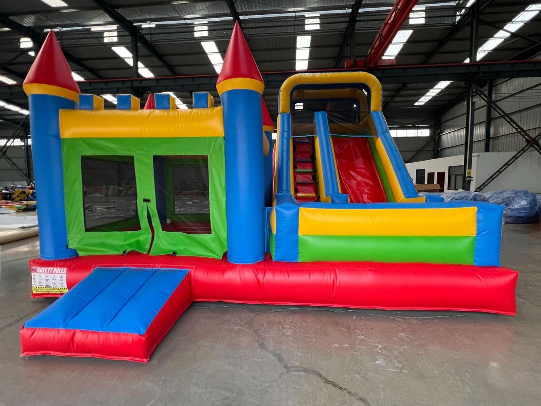 Large Bounce House With Slide