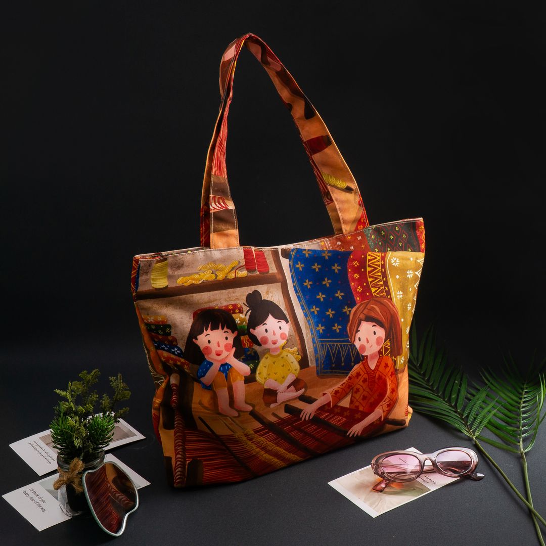 Tote bag Tenun Songket