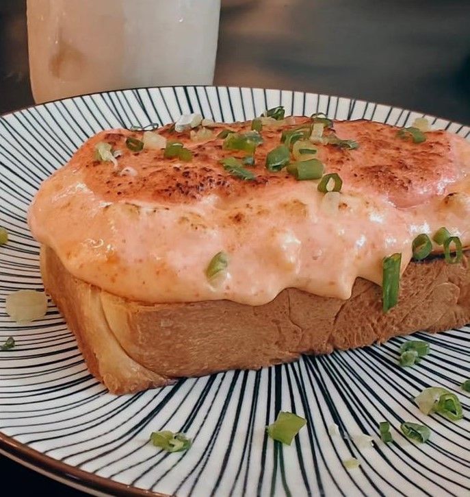 Mentaiko Egg Mayo Toast