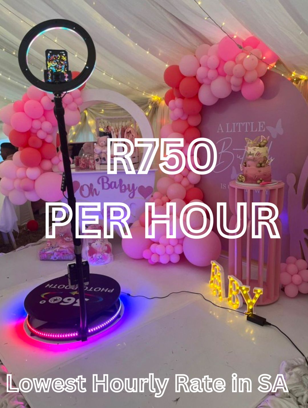 360 Photo Booth (East Rand & Surrounding Areas Only) 
