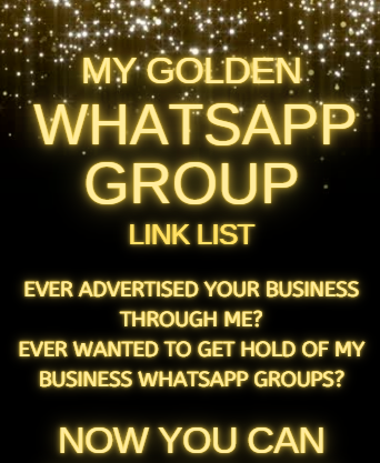 My Golden Whatsapp Group Link List (50 groups)