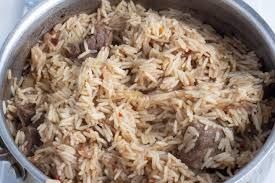Goat pilau 