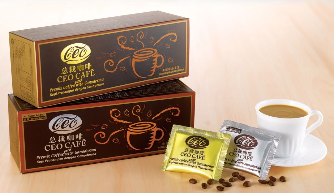 CEO Cafe 3in1 & 4in1 (Coffee) Supereme Lingzhi