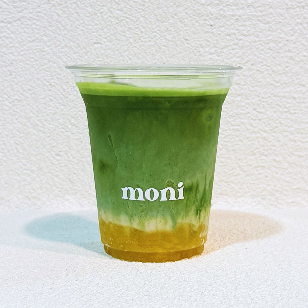 Iced Matcha (Mango) Latte