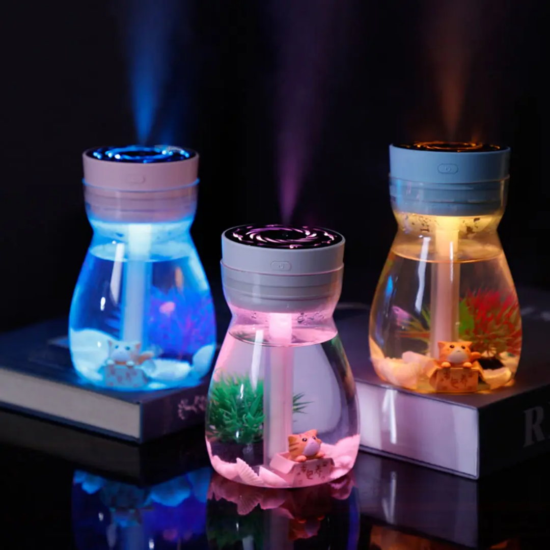 Glass Bottle Ultrasonic Humidifier