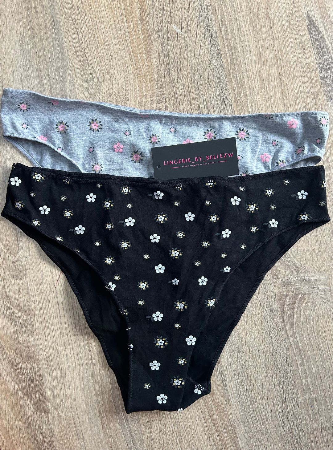 cotton panties each 