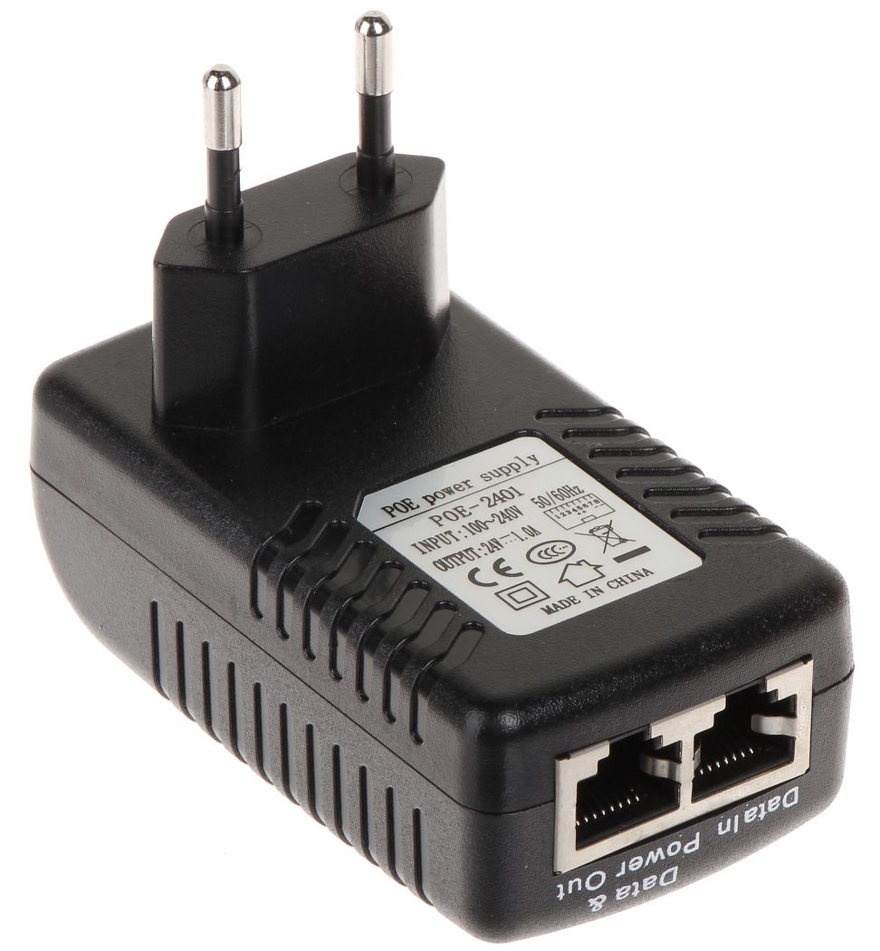 TETE CHARGEUR POE 24V1A 2PIN