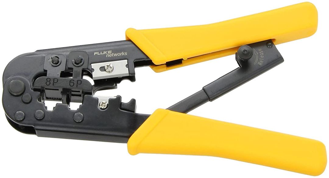 PINCE AZERTY DUAL MODULAR/ RJ45 CRIMPER/ FLUKE RJ45 CRIMPING