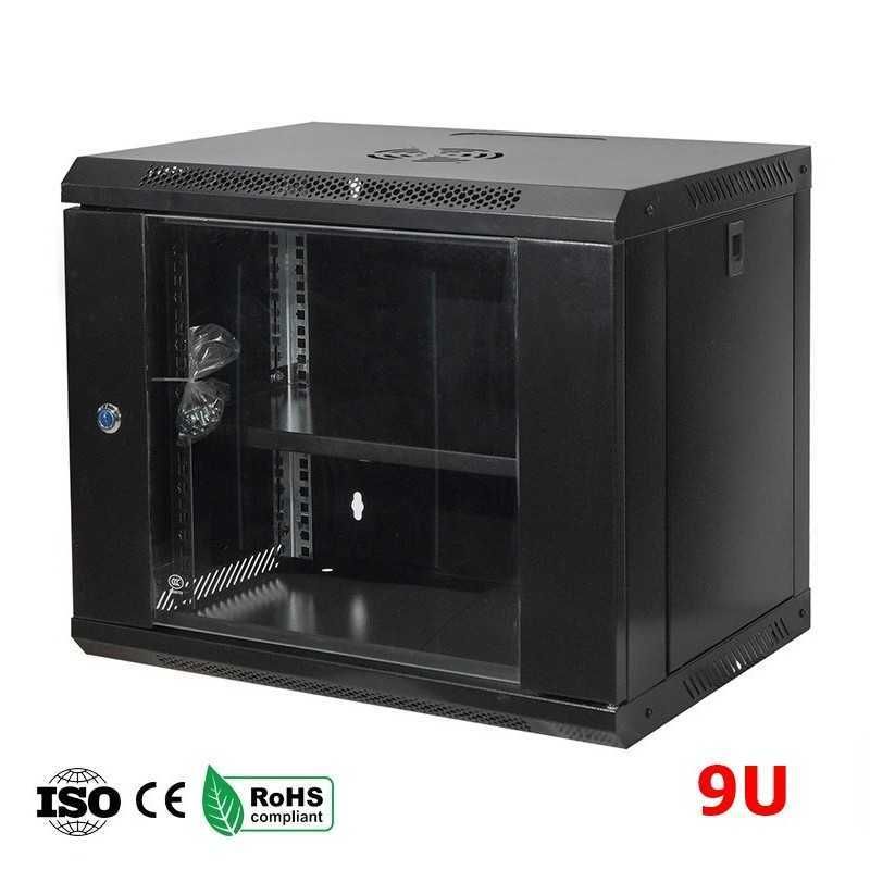 COFFRET INFORMATIQUE 9U VENTILO + MULTIPRISE 530* 400*