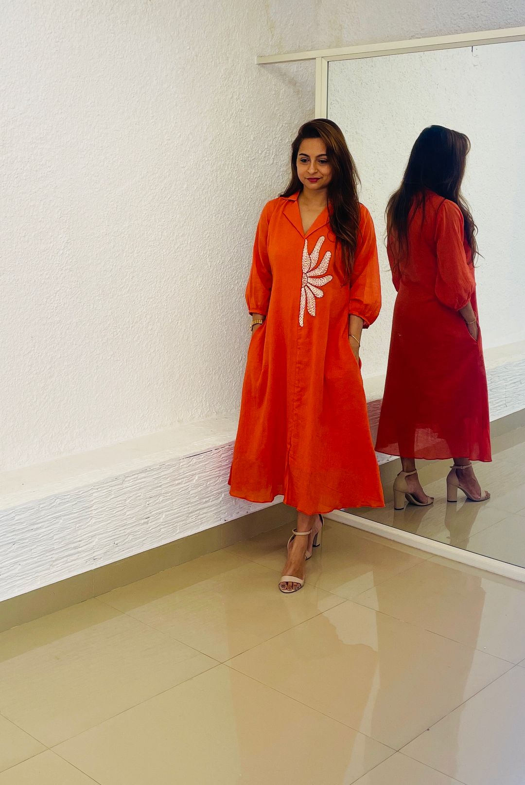 Orange Dress