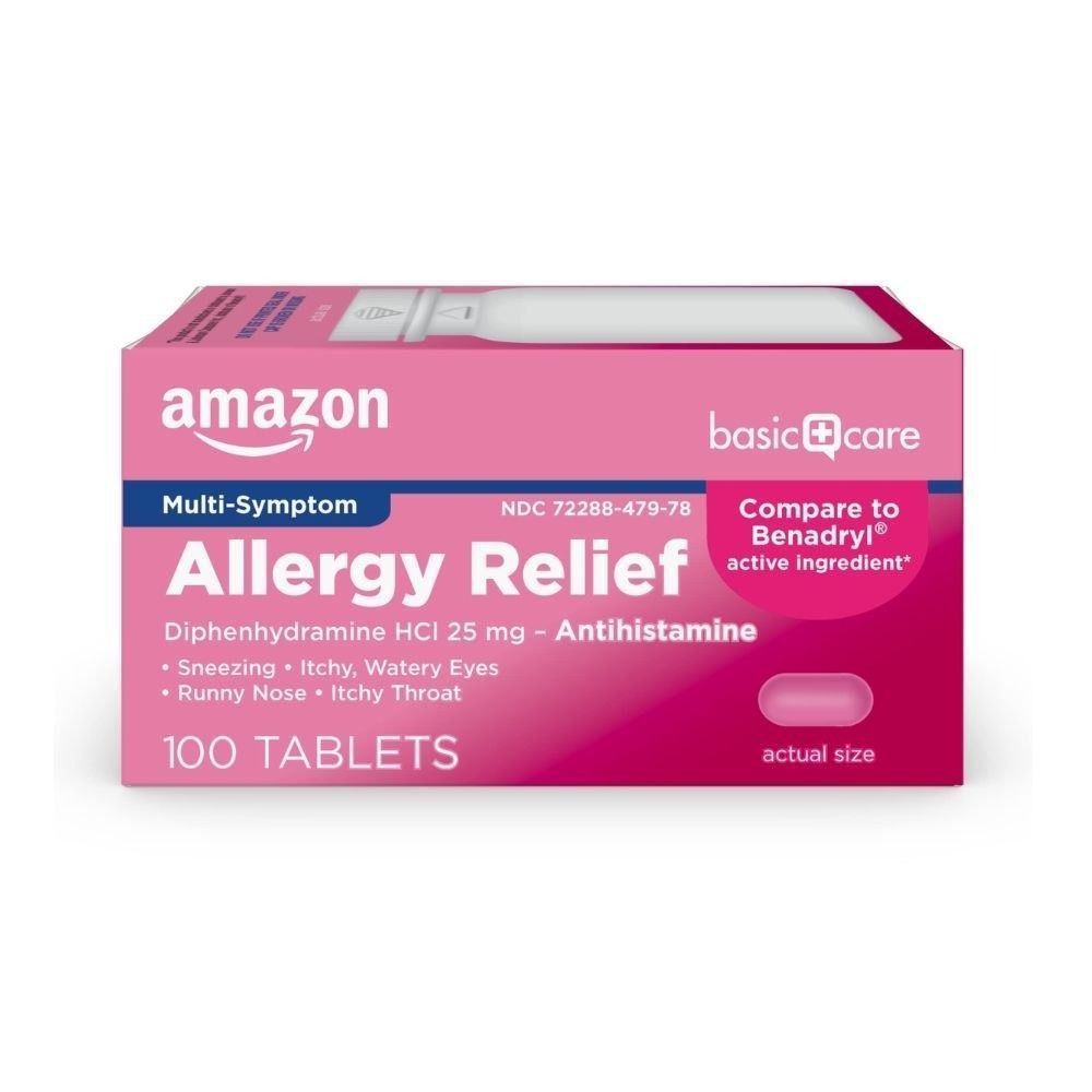 Diphenhydramine HCL 25Mg Antihistamine
