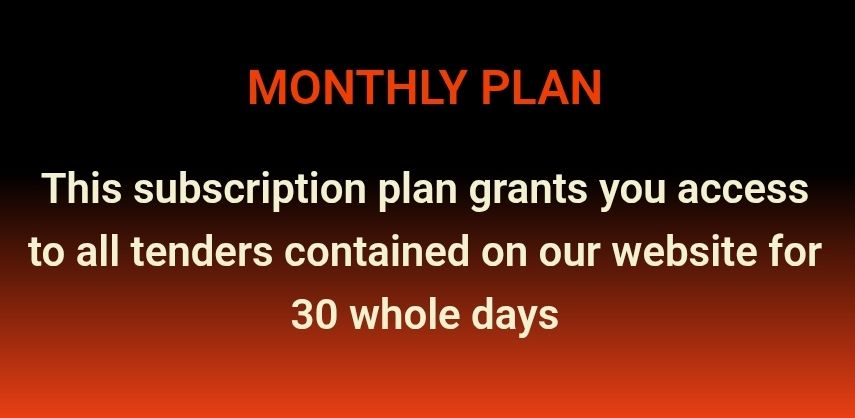 Monthly subscription