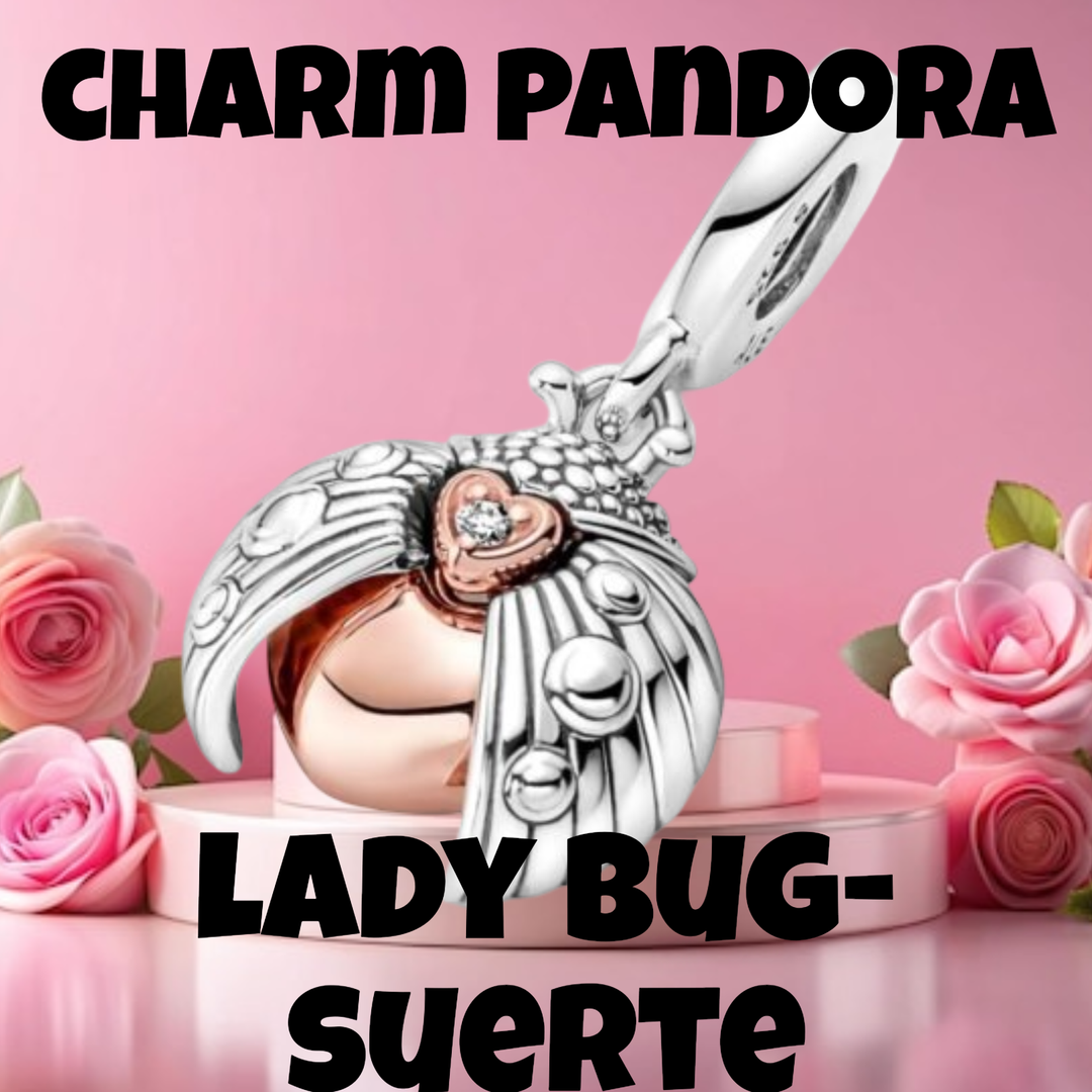 Charm Pandora Lady bug