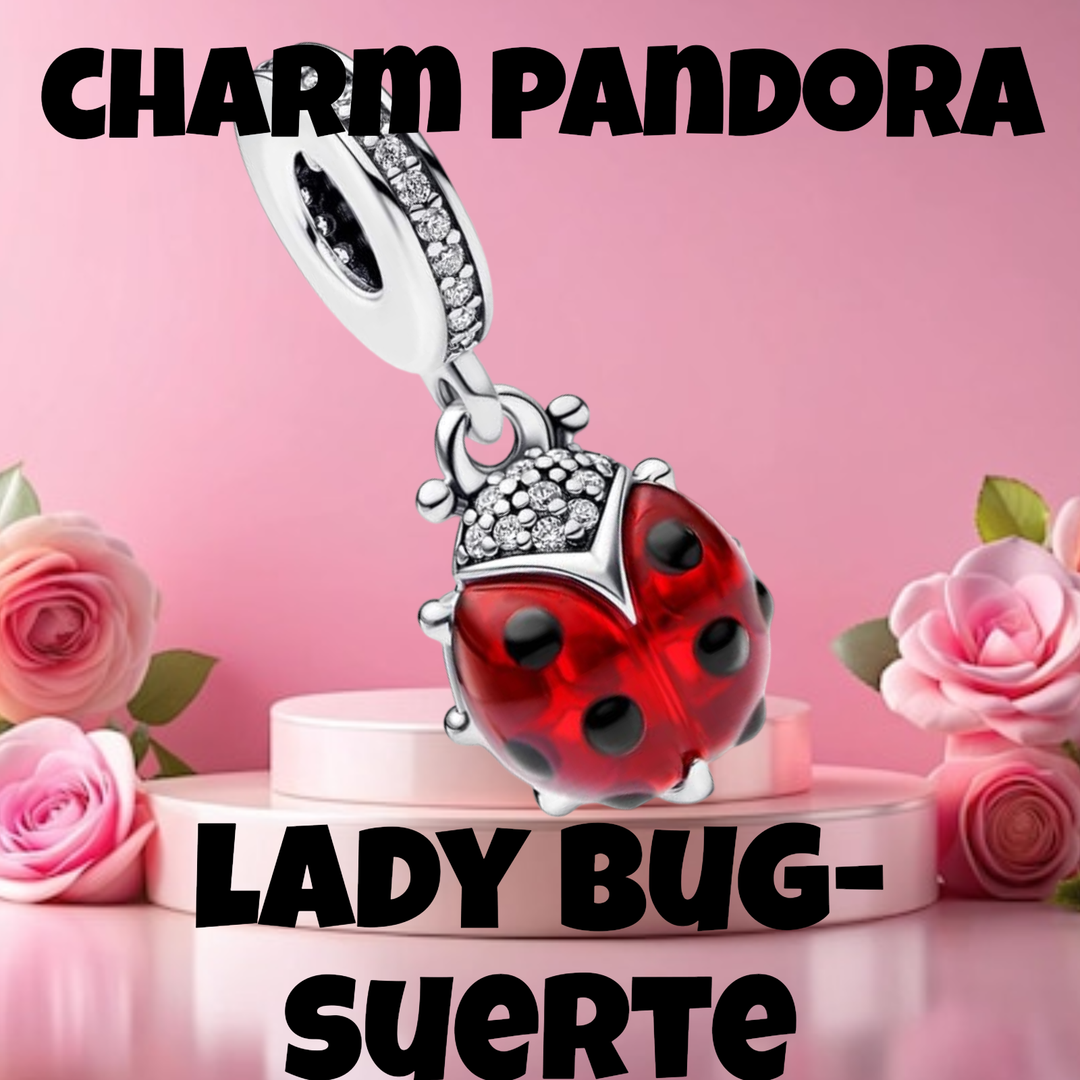 Charm Pandora Lady Bug-Suerte