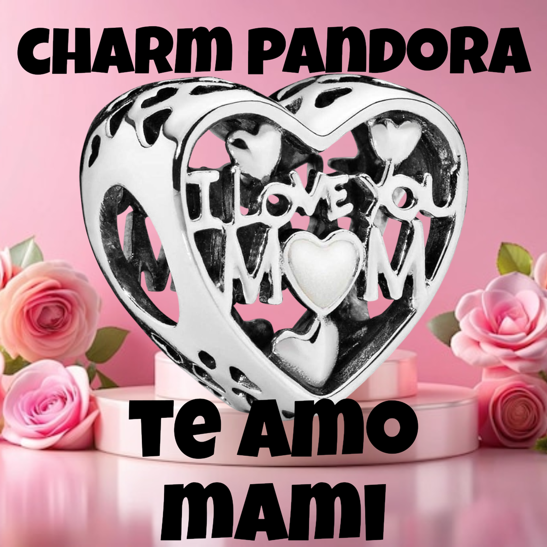 Charm Pandora Mami te amo