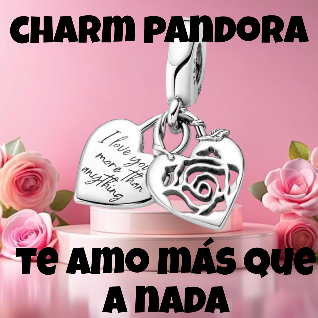 Charm Pandora te amo