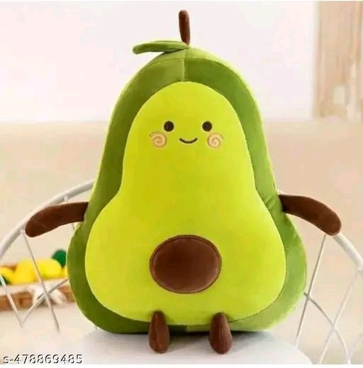 Cute Avocado Teddy Bear Plush Pillow, Lovable, Huggable toy | Birthday Gifts