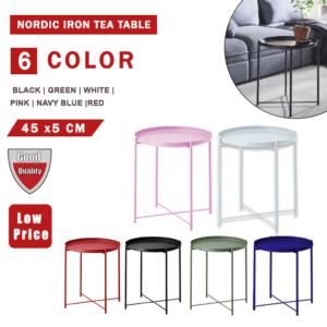 Nordic Iron Tea Table Ala IKEA